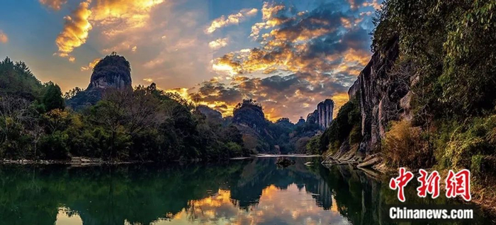 武夷山九曲溪美景。王小伟 摄