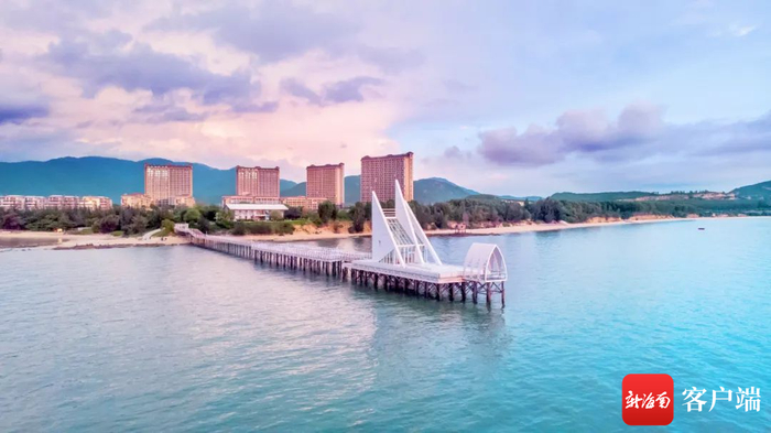 　　东方板桥镇金月湾旅游度假区。东方融媒体中心供图