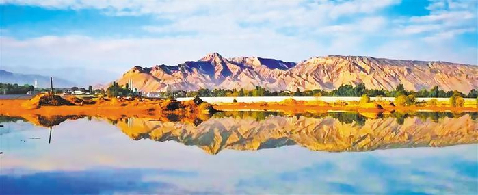 　　黄河流经青海省海东市循化县境内航拍图。（资料图片）