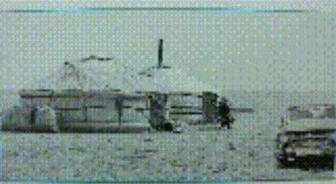 最早只有两顶蒙古包的甘其毛都口岸（资料图）。