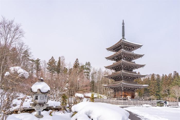 “定义如来西方寺”的冬景