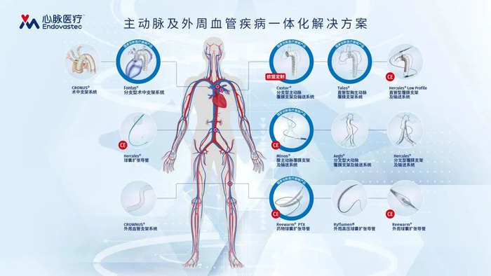 ▲心脉医疗™一体化疾病解决方案
