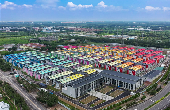 七彩家园航拍图 | 来源：北京城建集团官方公众号
