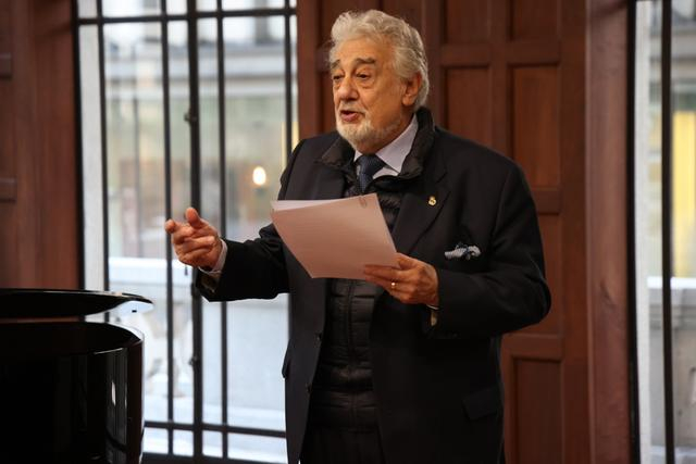 多明戈在上音“音乐城堡” 刘戈琳 摄