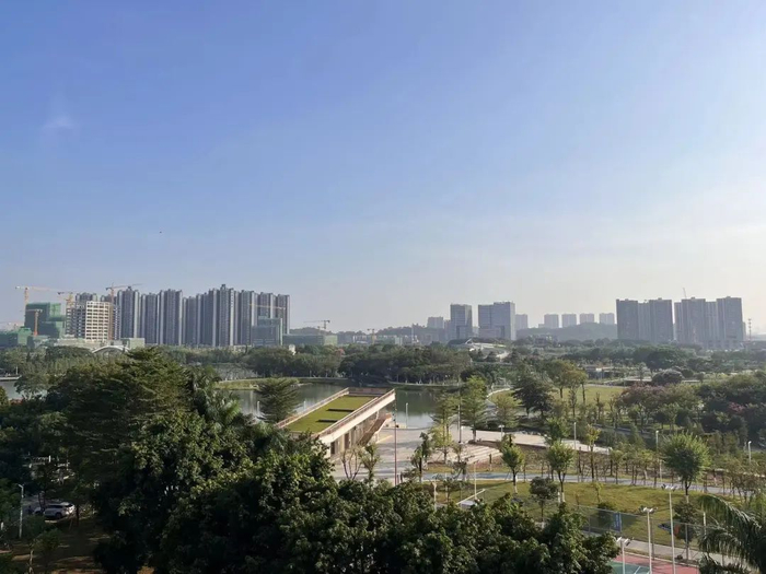 远眺三龙湾南海片区。王韬量/摄