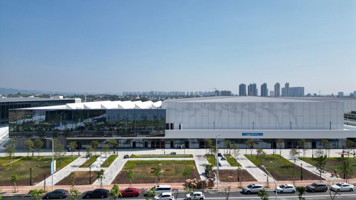 图为三塘体育训练比赛基地。