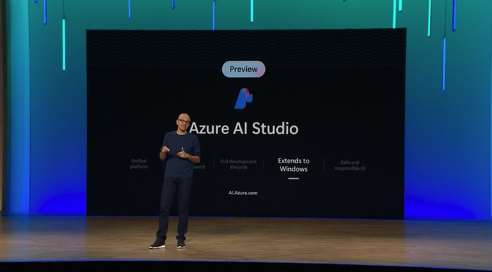 萨提亚发布 Azure AI Studio｜Microsoft