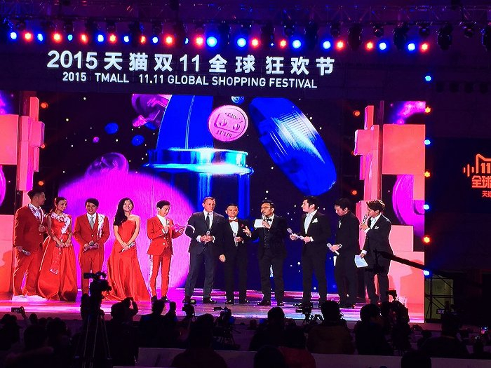 2015年天猫双十一晚会，007系列主演邦德压轴登场