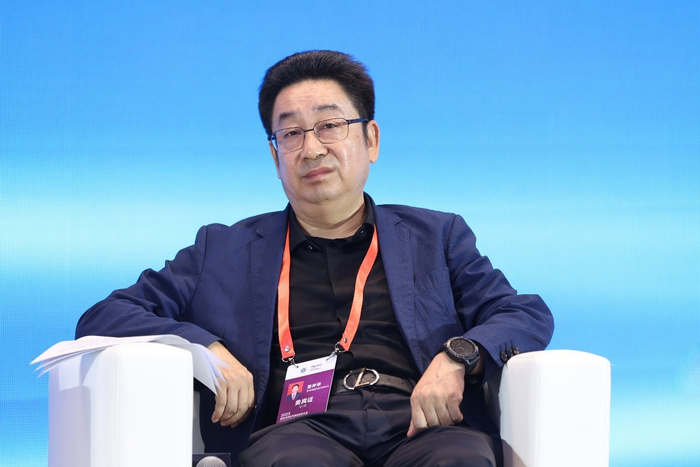 图：中建科技集团总经理张仲华