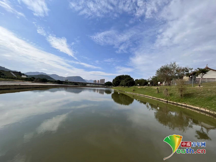 木兰陂世界灌溉工程遗产景区景色。中国青年网记者　秦亮　摄