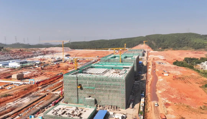 浈江产业园区数据中心电信项目部分已经封顶。