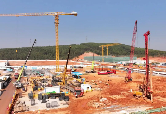浈江产业园区数据中心联通项目正在加紧施工。