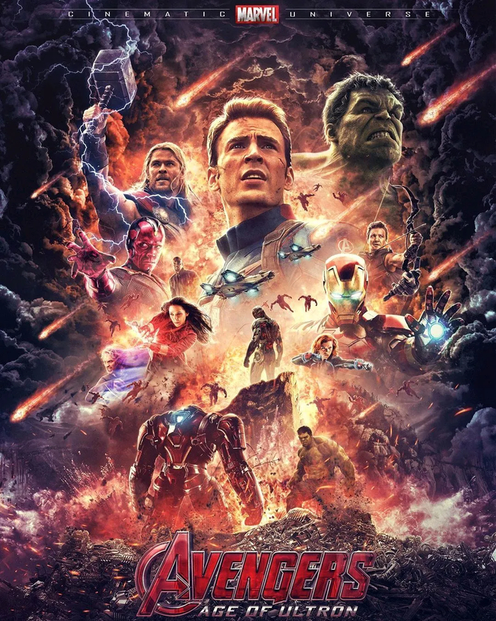 漫威经典电影《复仇者联盟》海报