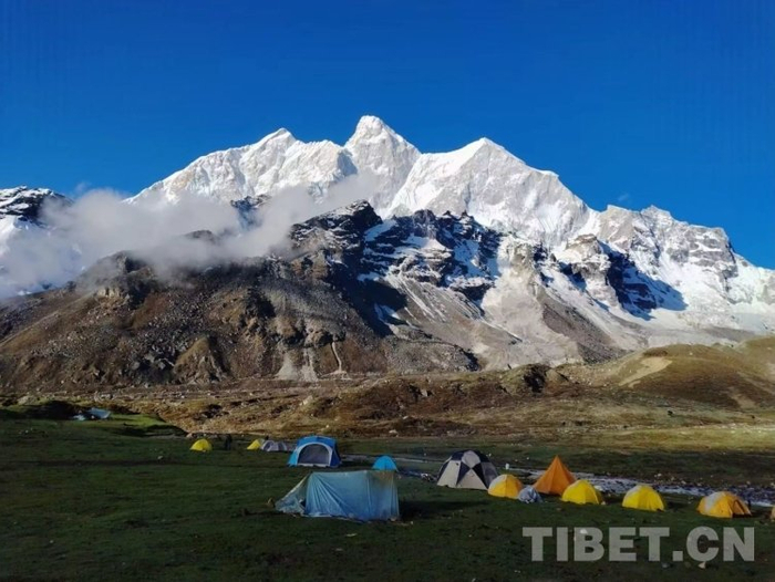 图为珠峰东坡嘎玛沟风景由活动主办方供图