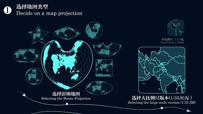 亚洲地图怎么画 轮廓图片