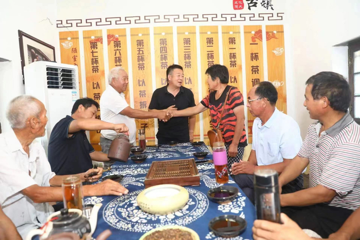 濉溪县茶馆调解室。淮北市委宣传部供图