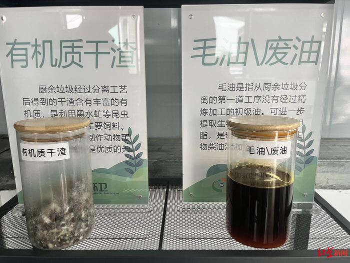 ▲厨余垃圾处理后可以再利用