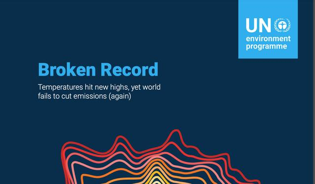 ▲联合国环境规划署2023年排放差距报告截图