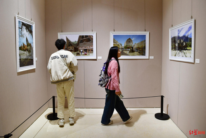 ▲摄影展现场