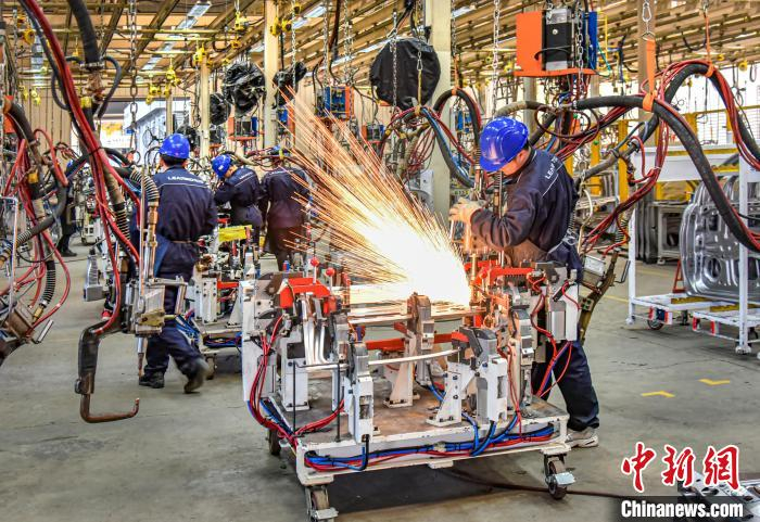 零跑汽车金华生产基地。金华开发区供图