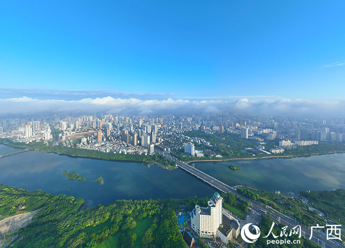 绿城南宁生态美。人民网 付华周摄