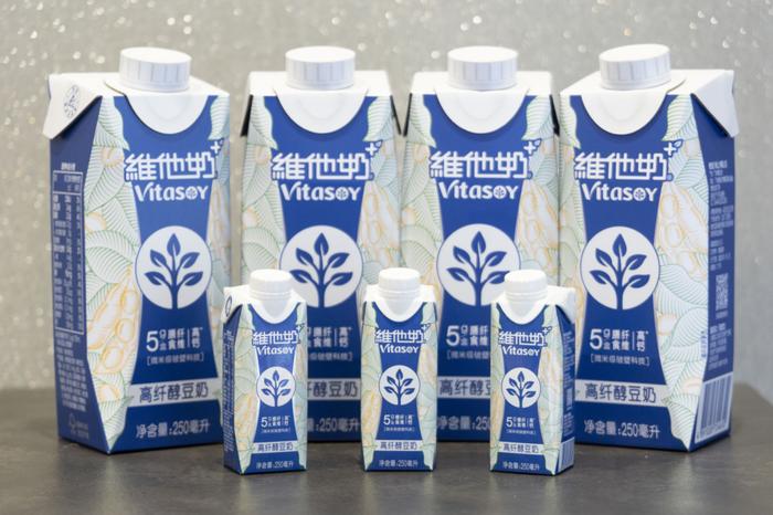 维他奶于中国内地沃尔玛的山姆会员商店独家推出的维他奶高纤醇豆奶
