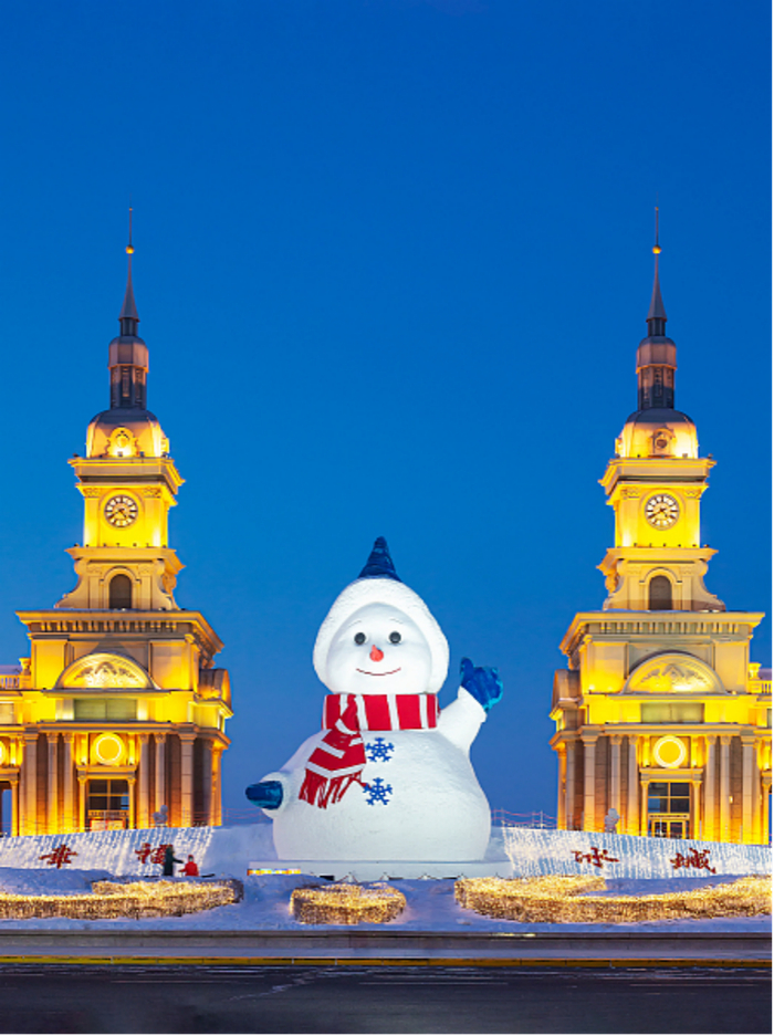 △2021年的大雪人