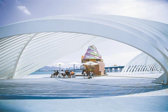     滨海文化公园。