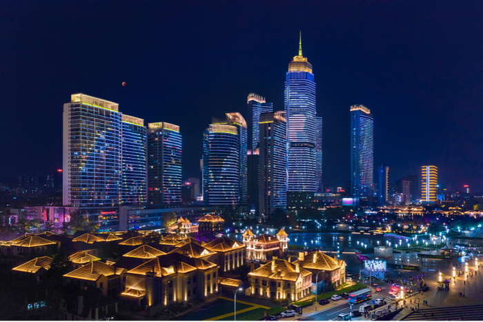 △烟台城市美景