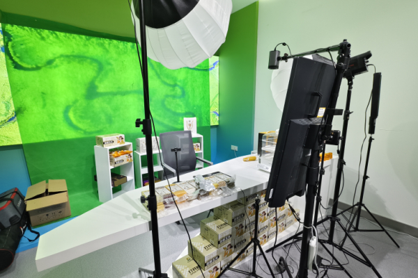 展厅直播带货区域.