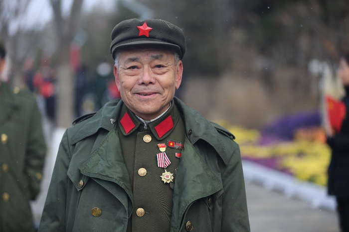 铁道兵二师老战士张胜利