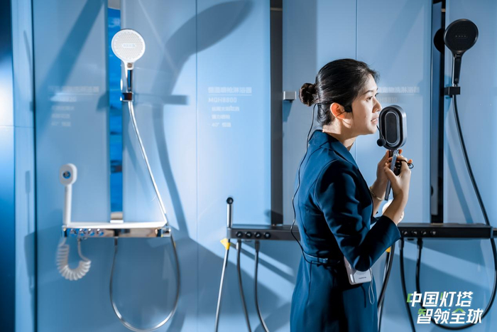 ▲小牧卫浴K歌音乐花洒