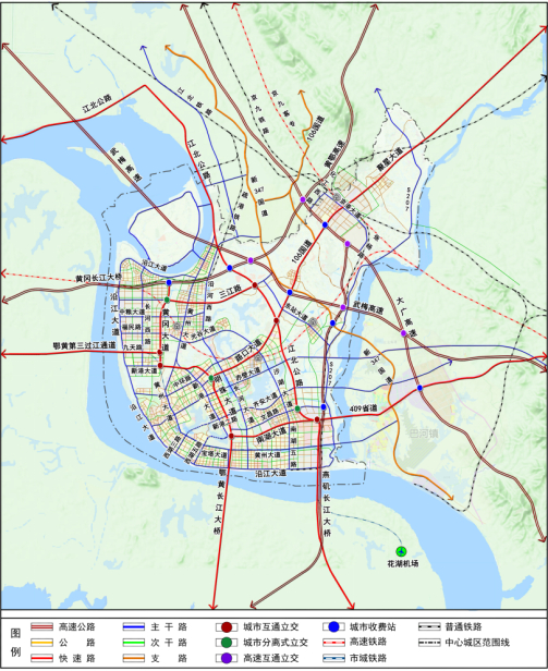 道路系统规划图