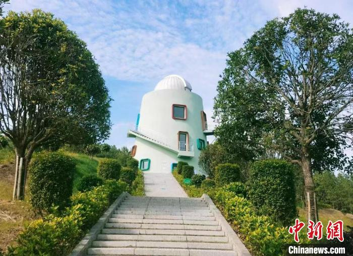 星河天文台助力乡村农文旅融合发展。长沙市农业农村局供图