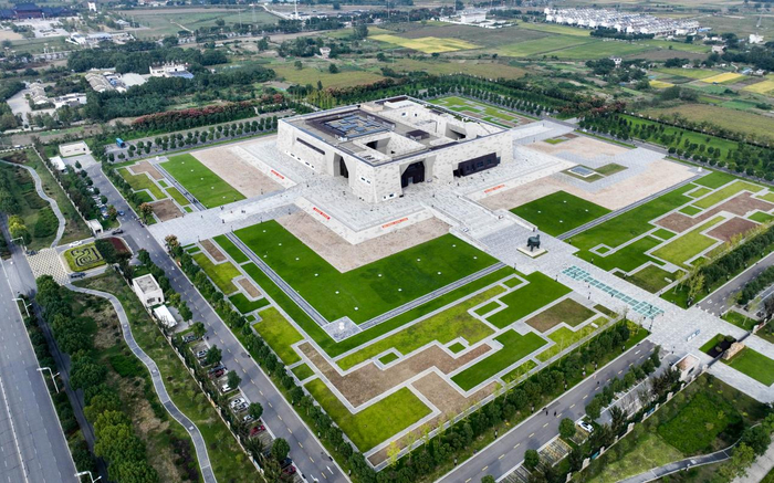 淮南寿县楚文化博物馆。李博摄