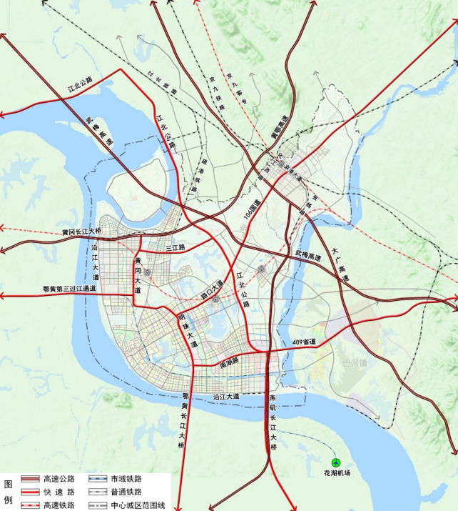 快速路系统规划图