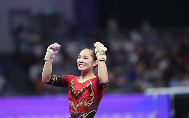 唐茜靖将全力为巴黎名额而战。  新京报记者 王飞 摄