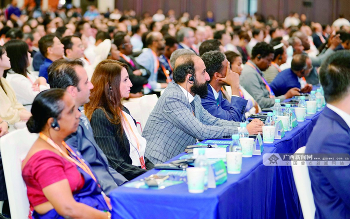 大会吸引了多个国家林业主管部门高级官员和驻华使节及林业行业精英、企业代表应邀参会。杨海健 摄