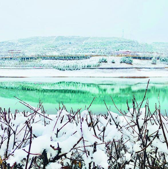 莲花湖   李延平 摄
