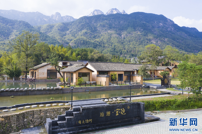   陋室邂逅民宿。新华网发（仰焘 摄）