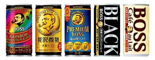 BOSS咖啡 图片来源：三得利官方