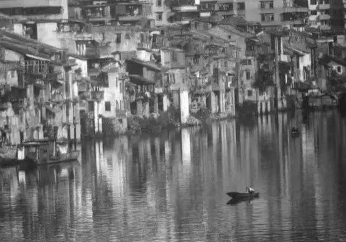 浈江河旧景。