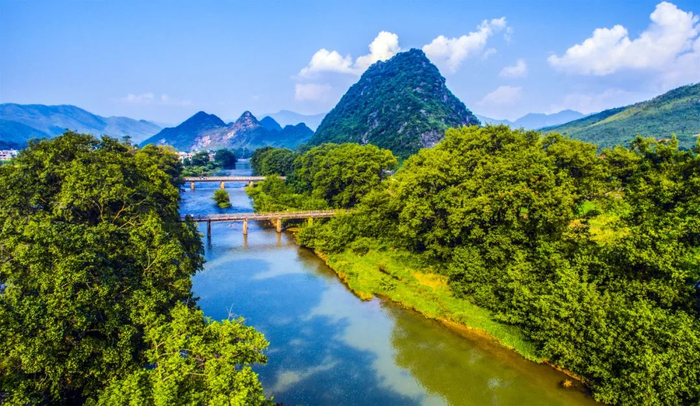 ▲连平内莞田园风光