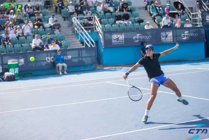 郭美琪在比赛中