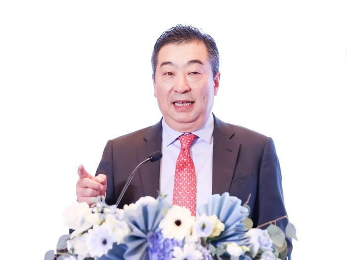 ▲郭军教授致辞