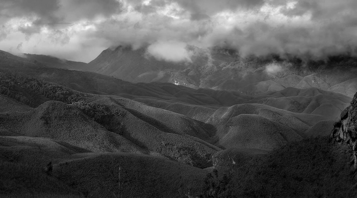 克钦山上的丛林。
