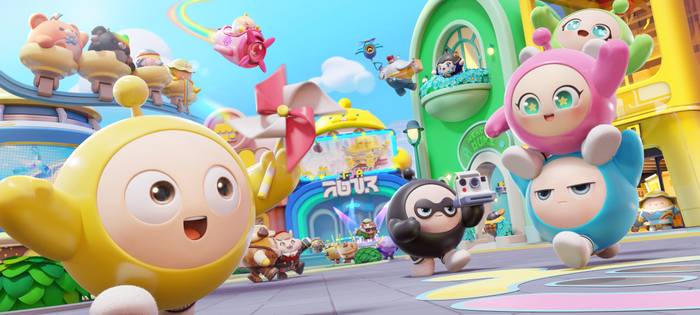 全网寻找的“蛋搭子”背后，藏着怎样一群炙热的年轻人？（图/《蛋仔派对）