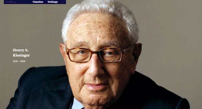 图片来源：基辛格官网