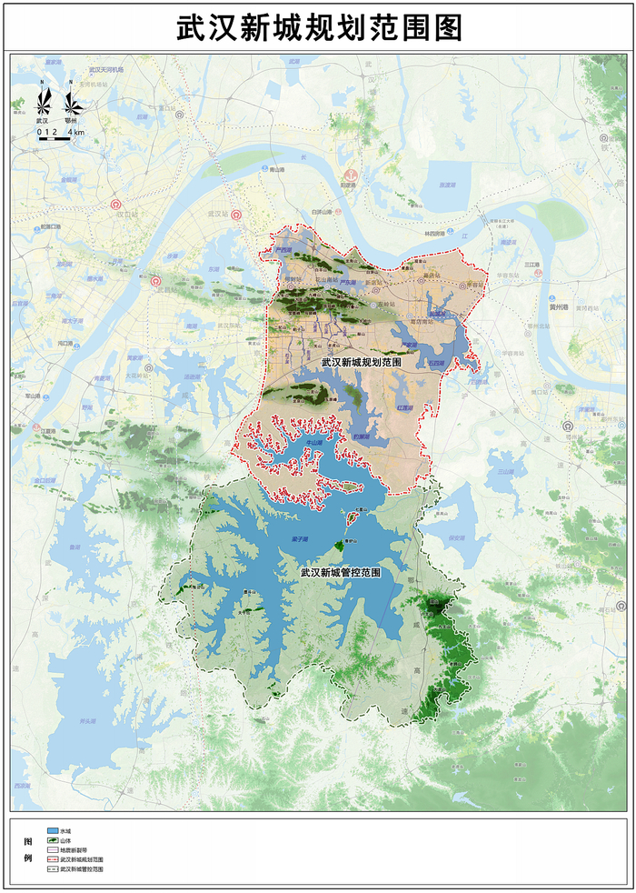 图片来源：武汉新城规划