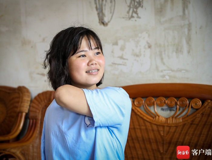 廖玉婷。记者 姚皓 摄